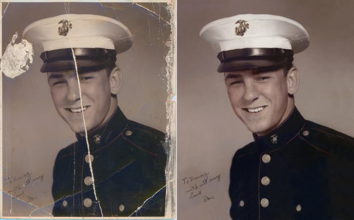 Memorial day restoration before and after