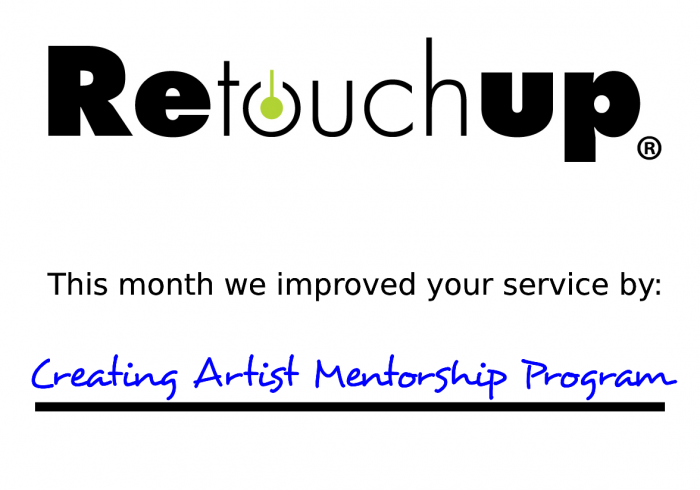 What we did to improve your service this month - Artist Mentorship Program