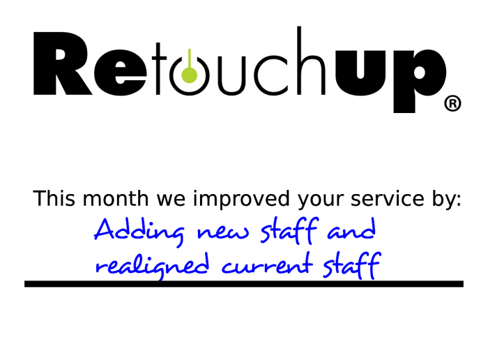 Improved Service card - New staff